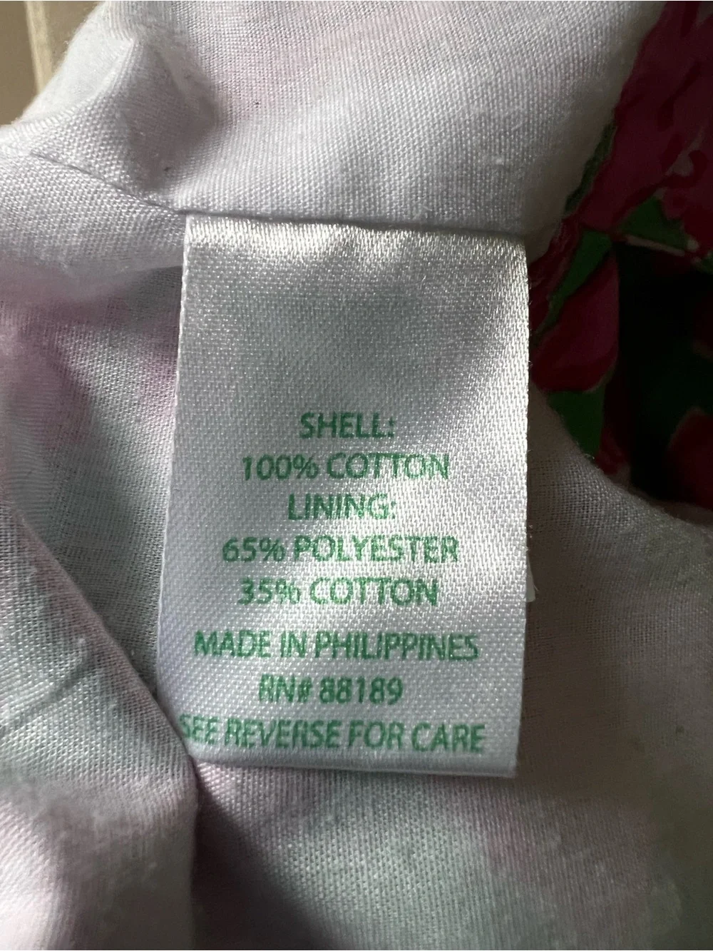 Lilly Pulitzer | Girls’ Pink & Green Butterfly Pattern Dress Size 8